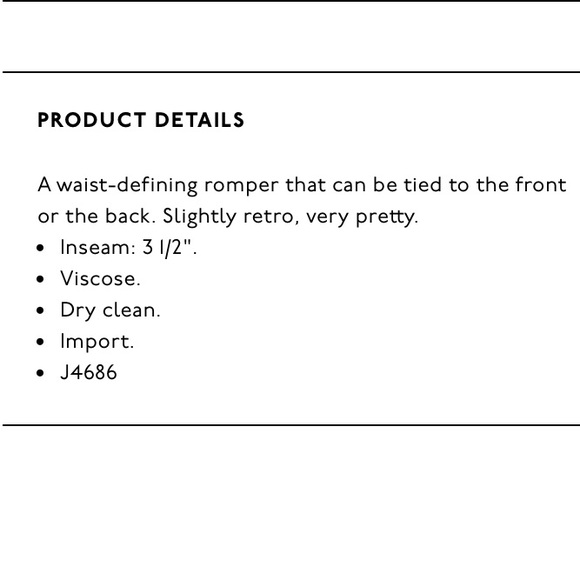 MADEWELL Wrap-Front Romper in Mini Daisy - Picture 8 of 8